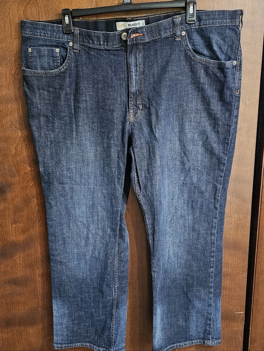 Lee Relaxed Fit 46x30 Jeans Dark Wash